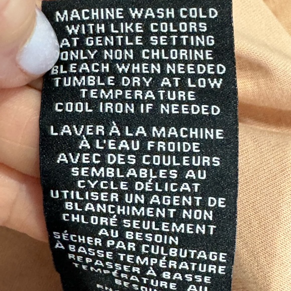 7 for All Mankind Clay Colored Cotton Top Size L - Picture 8 of 9